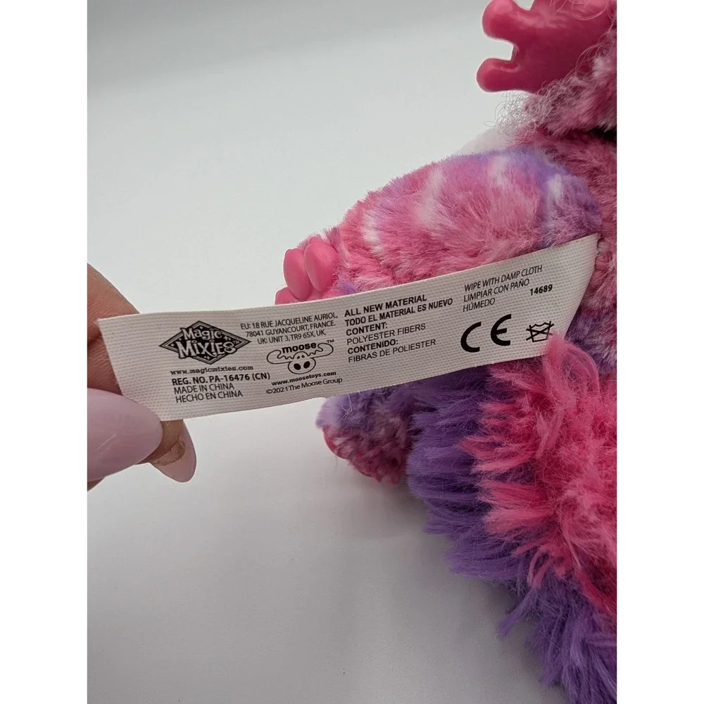 Magic Mixies Magical Interactive Pet Pink Plush Doll Lights‎ Sound